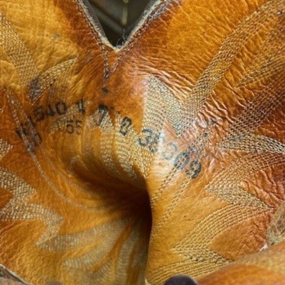 Lucchese Vintage 1883 Cowboy Boots Hand Stitched – Sz 7 - Picture 15 of 15